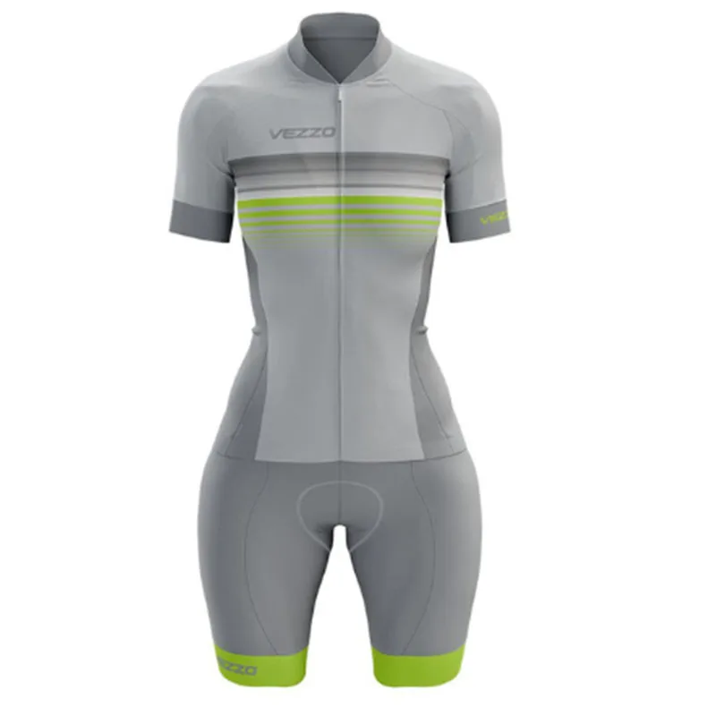 Female Cycling Monkey VEZZ0 Clothes Promotion Dress Summer Professional Triathlon Uniforme Bike Outfit Short Sleeved |