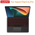 Клавиатура AJIUYU с сенсорной панелью, Bluetooth Подсветка для Xiaomi Pad 5 Pro MiPad 5 Pad5 XIAOMI Pad 4 Plus 2 1 11 дюймов, чехол для планшета