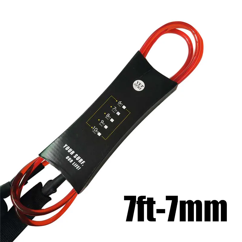 Поводок для серфинга 7 футов длина мм спортивный поводок водный серфинга|Серфинг|