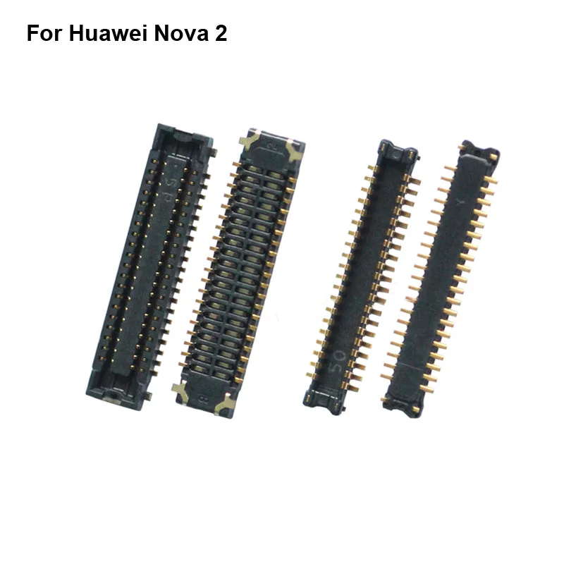 

5pcs FPC connector For Huawei Nova 2 Nova2 LCD display screen on motherboard mainboard / on cable For Huawei Nova 2