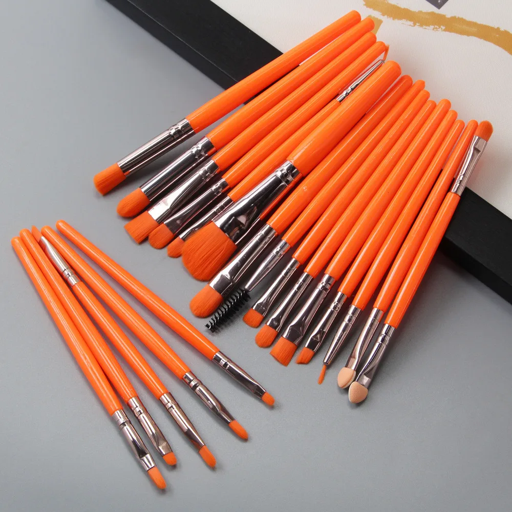 

20pcs professional eye shadow makeup brush set, eye shadow, eyebrow brush, blush and other mixed set, makeup tools
