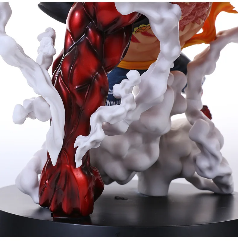 Аниме ONE PIECE Gear second Monkey D. Luffy 25 см ПВХ экшн Фигурки игрушки настольная декоративная