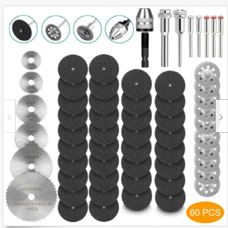60 piece cutting set electric grinder accessories combination grinding polishing cutting|Абразивные инструменты| |
