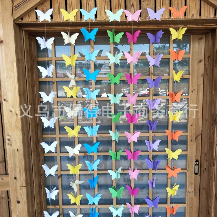 Бумага бабочка картон детская комната украшены красочные Ирис decoracion de fiestas y eventos