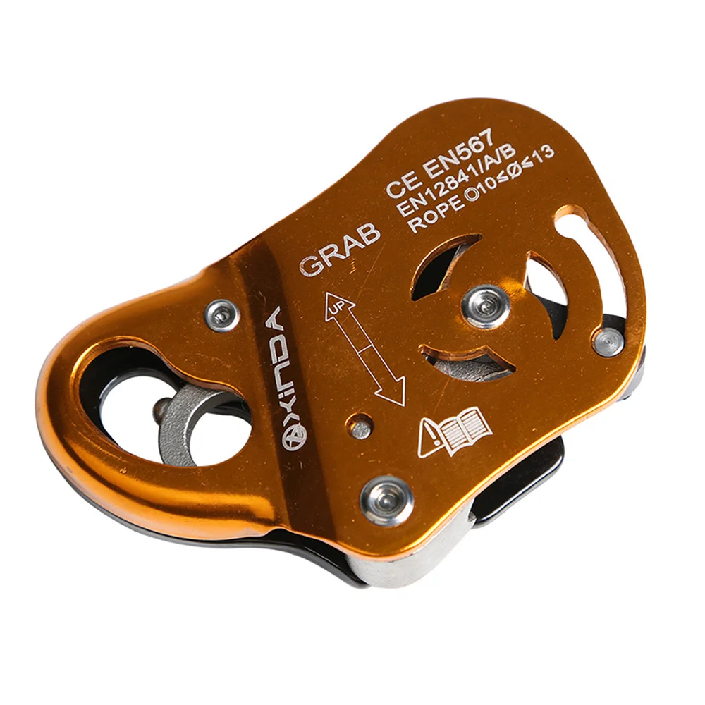 

XINDA Removable Rope Gripper Automatic Lock Anti Fall Protctive Gear Brand Rock Climb Asending & Descending Safety Equipment