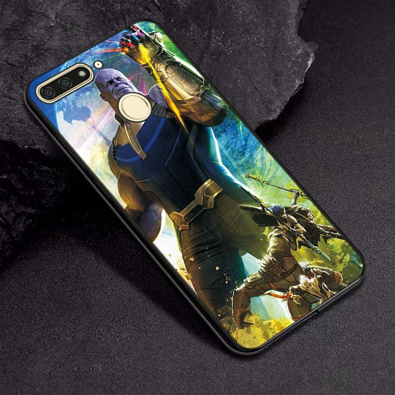 TPUBLK653 Чехол для huawei Honor 7A Pro чехол s Hero Marvel чехол для телефона Honor 7A 5,45 7C Россия 5,7 черный чехол ТПУ для huawei Y5 Y6Prime - Цвет: TPUBLK653