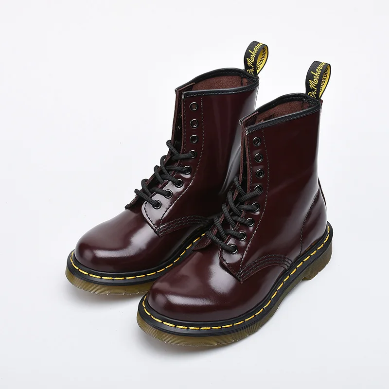 

High Help Shoe Locomotive Boots Boots Layer Hole Bottom Head