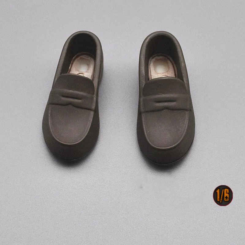 

1/6 Scale Fashion Magical School Girl Shoes Hollow Boots Coffee Color For Usual Female Accessories