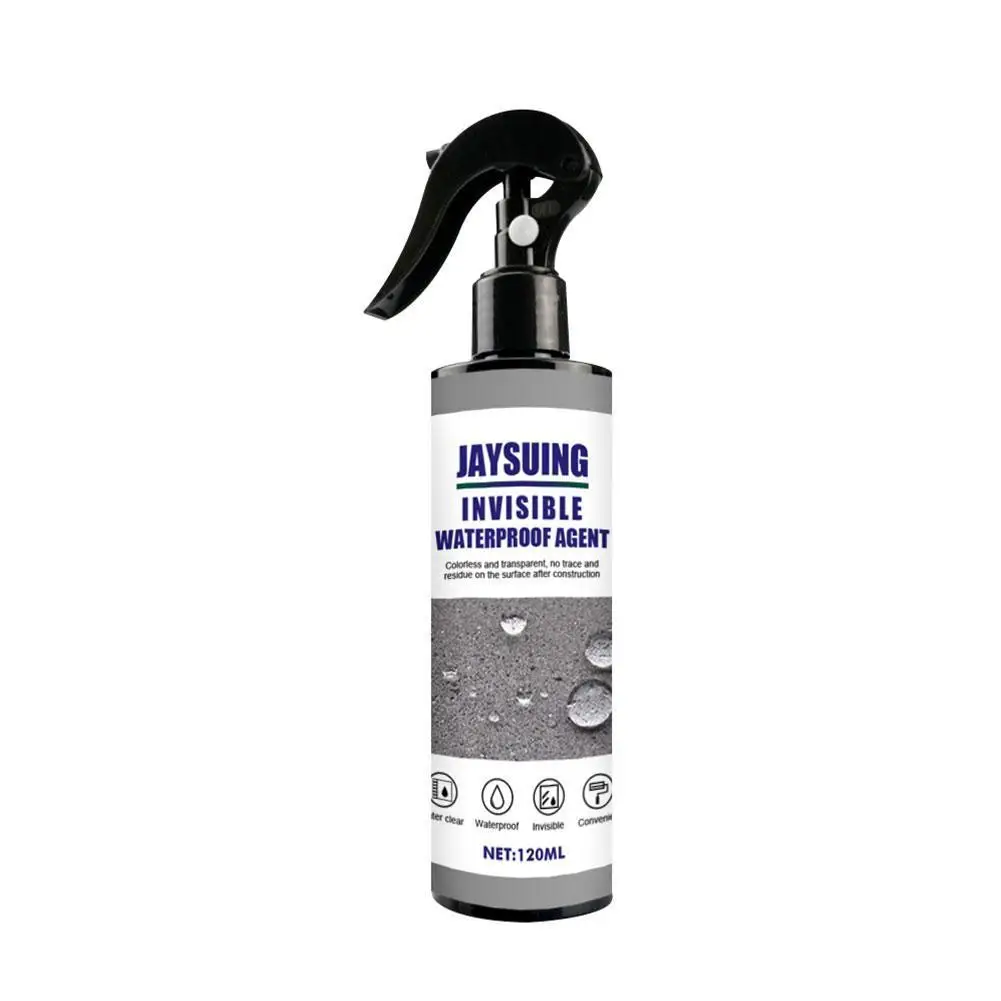 

120ml Sealant Spray Anti-leaking Sealant Spray Agent Floor Wall Super Spray Agent Tile Ceramic Strong Bonding Waterproof K9Y0