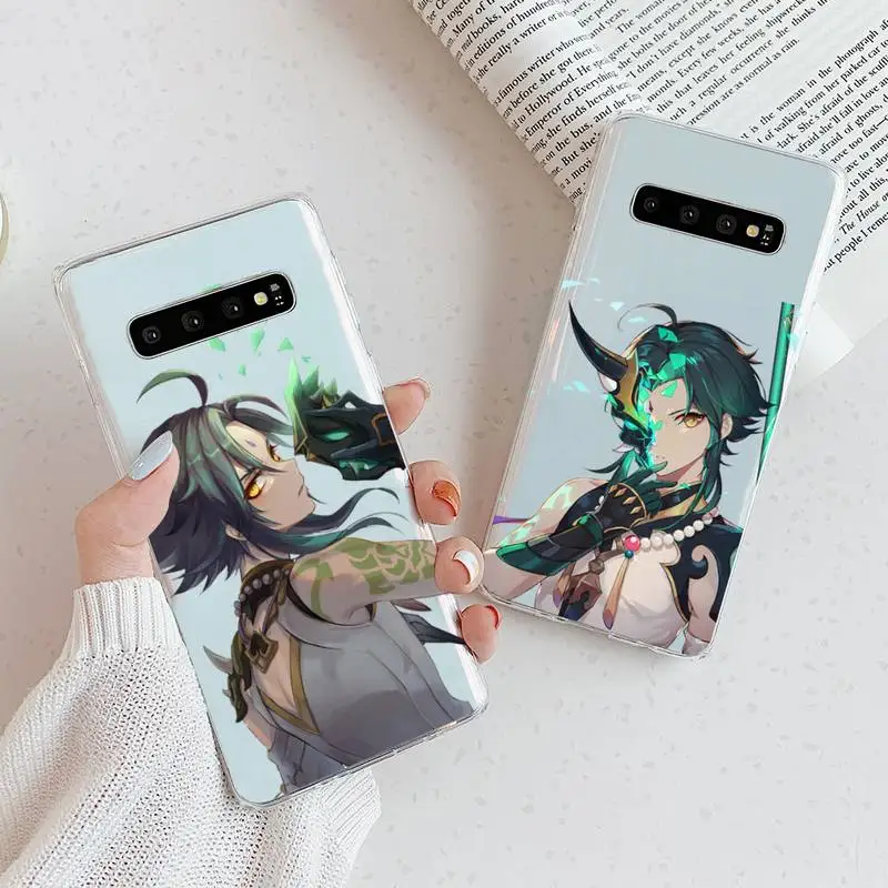 

Xiao Genshin Impact Game Phone Case Transparent For Samsung Galaxy A S 8 9 10 12 20 21 40 50 52 51 70 71 2019 fe 5g ultra plus