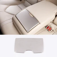 stainless steel water cup panel decoration styling accessories for toyota camry 2018 2019 rear seat cup holder cover interior