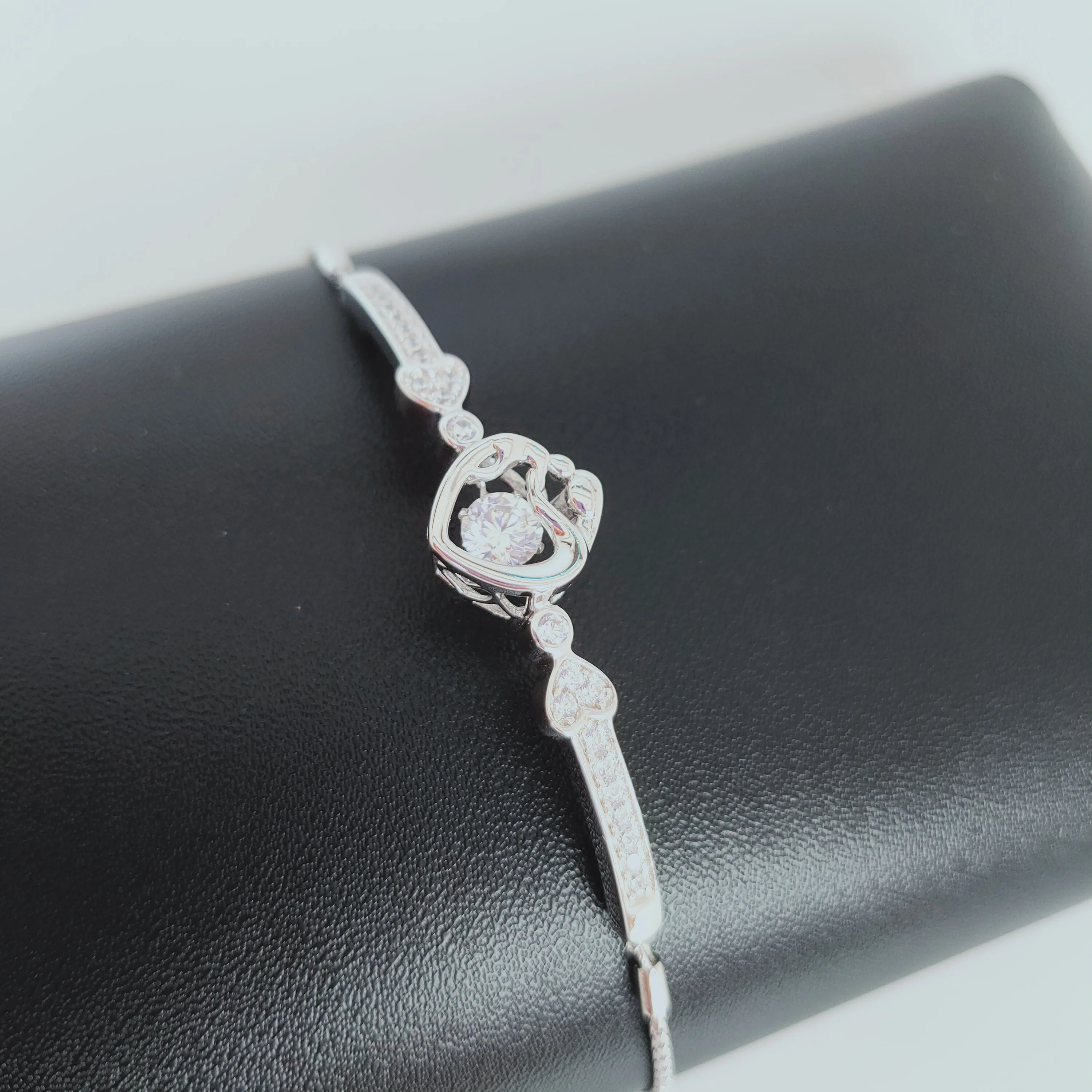 

S925 Dancing Bracelet Fashion Silver Products With CZ For Women Mother