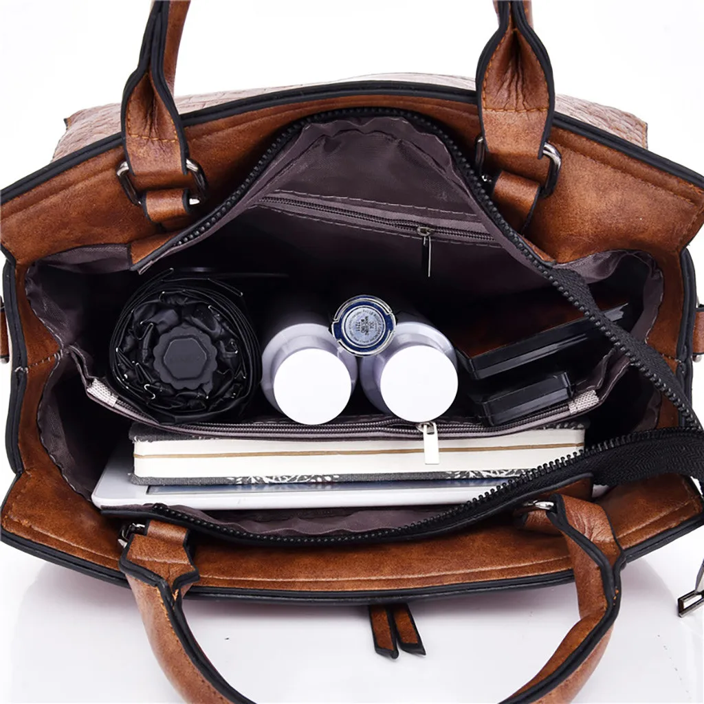 

Women New Wild Alligator Casual Retro Handbag Messenger Shoulder Bag Purses And Handbags For Women 2021 Crossbody Bag#G30