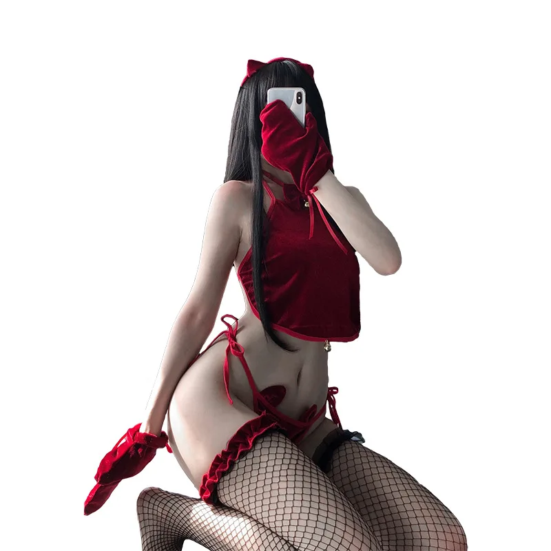 Милый поросенок Ролевые костюмы для игр костюм с сексуальным вырезом и открытой