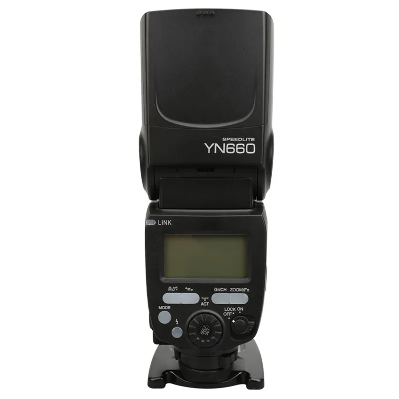 

Беспроводная вспышка YONGNUO YN660 Speedlite GN66 2,4G, беспроводное радио Master Slave для Canon Nikon Pentax Olympus d3400 1100d 1300d