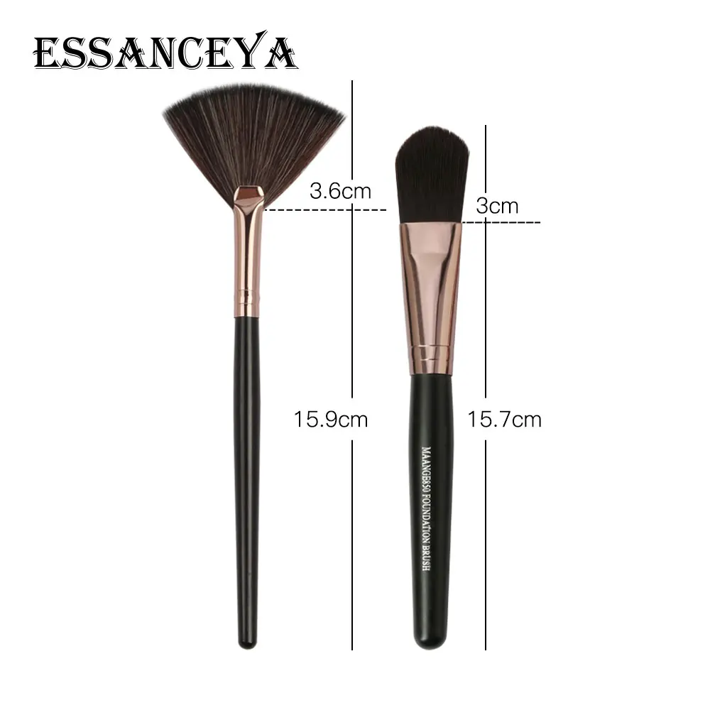 ESSANCEYA набор из 2 кистей для макияжа лица с матовой щеткой BB крем-маска кисть