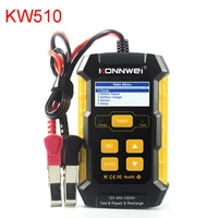 kw510 car battery tester charger repairer tool car battery tester for 12v car test repair recharge battery tester maintainer