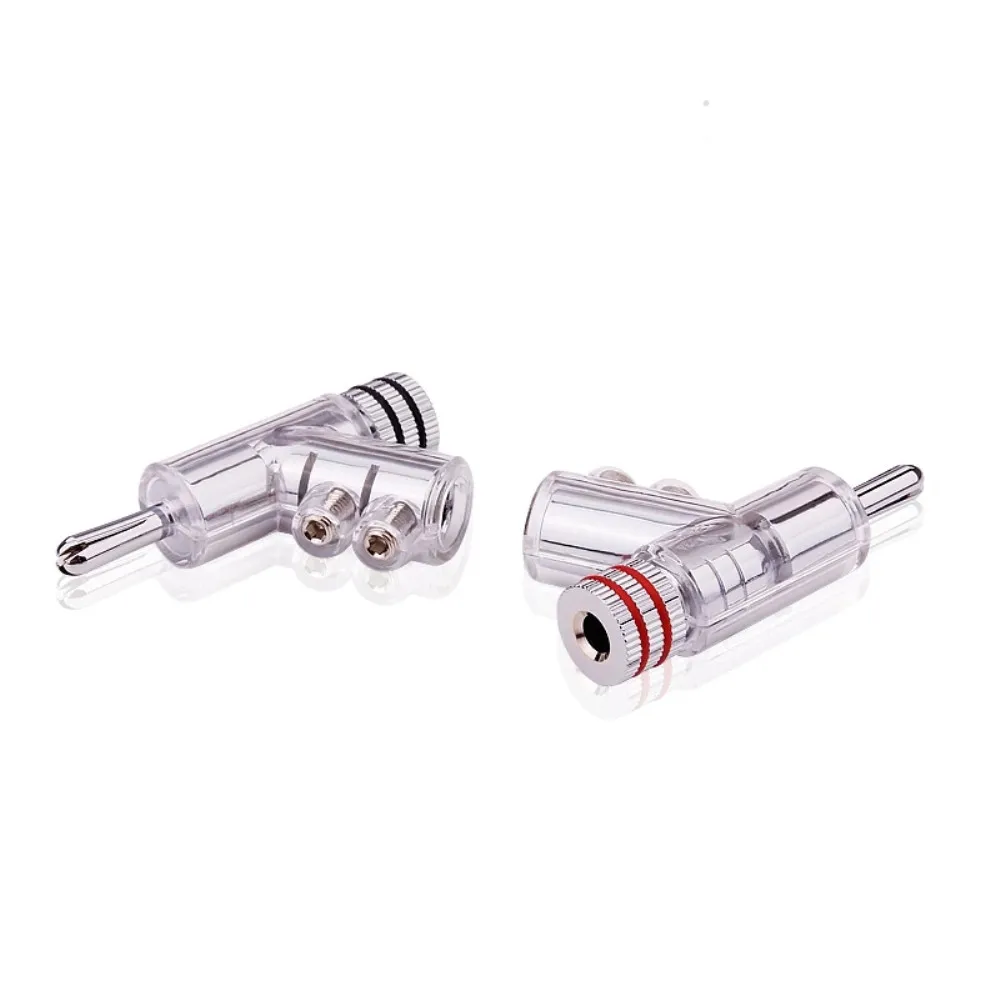 Hifi Банановая розетка родиевый аудио усилитель пистолет типа Чистая медь