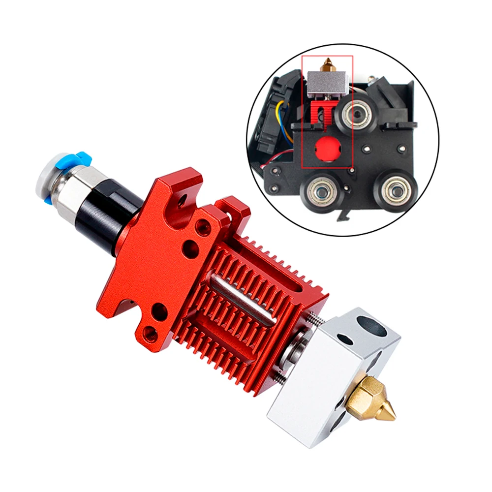 keepang original cr 6 se hotend kit all metal extrusion assembled extruder 3d printer parts for creality cr 6 se cr5 pro free global shipping