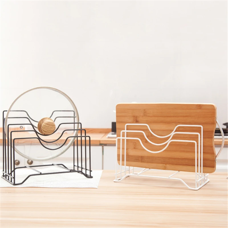 Органайзер для кухни разделочная доска крышка кастрюли многослойная стойка