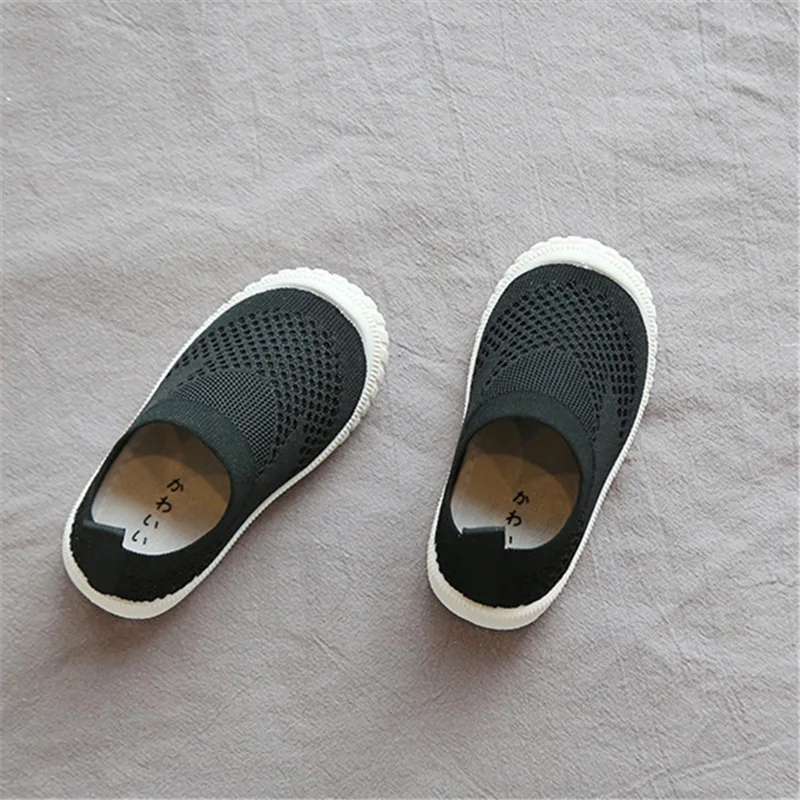 Детская обувь для первых шагов дышащая малышей Повседневная сетчатая девочек и