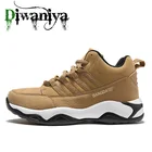 Кроссовки мужские, с высоким берцем, спортивная обувь для мужчин, белые, красные, удобные, для улицы, размера плюс, 48