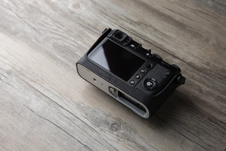 Бренд AYdgcam ручной работы из натуральной кожи чехол для камеры Fujifilm X100F X100-F сумка для камеры половина крышки винтажный Чехол