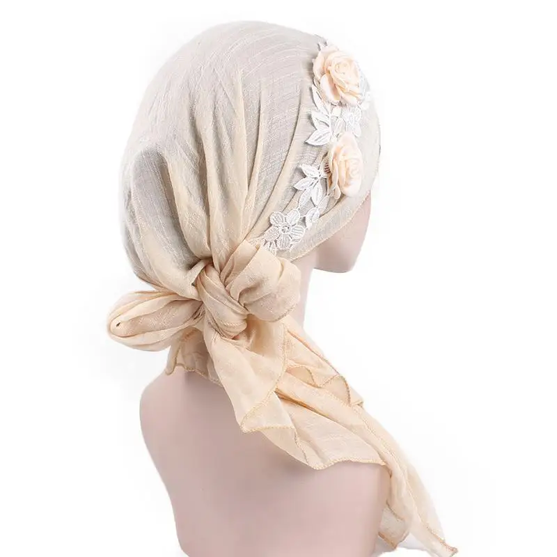 Модная мусульманская женская шапочка тюрбан шапка исламский головной платок