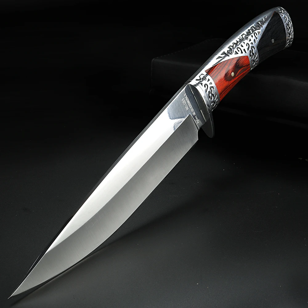 

High quality cold steel fixed blade knife camping hunting knife straight knife self-defense short knife outdoor knife