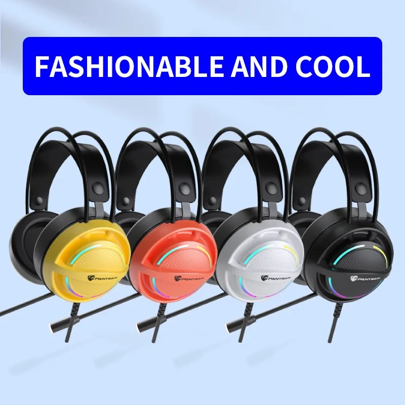 

Gaming Headset Deep Bass Stereo Casque Wired Game Earphones Headphones with Microphone for PS4 PC Laptop