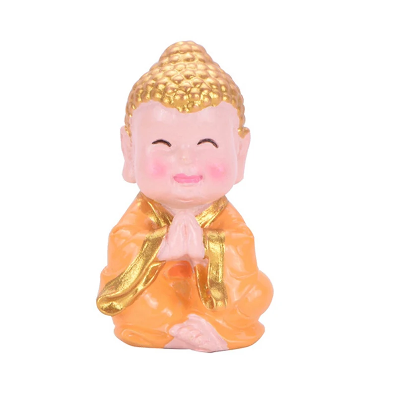 

1pc Lucky Boeddha Bodhi blad DIY Mini Miniatuur Tuin Poppenhuis Ornament Micro Landschap Home Decor