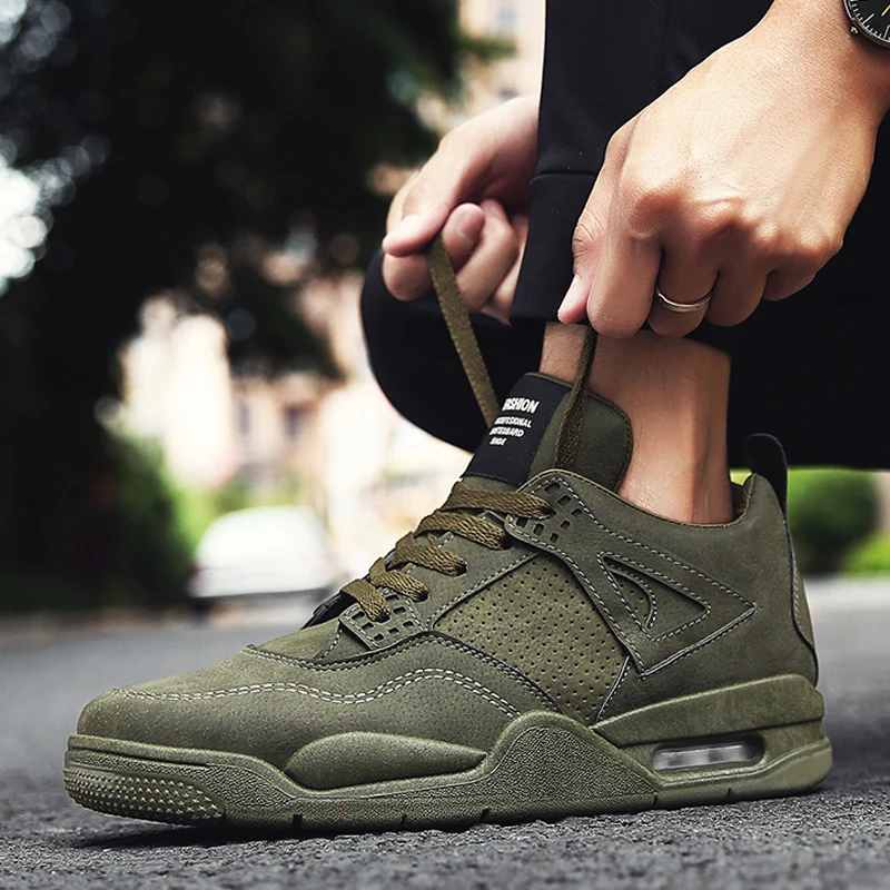 

Casual Men Running Sneakers Air Cushion Breatahble Classic Male Walking Shoes Platform Increasing Height Zapatillas Deportivas