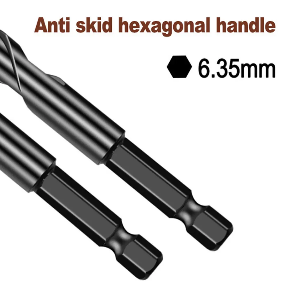 

7pcs Multipurpose Hole Opening Drill Bit Spiral 4-blade Drill Accessories