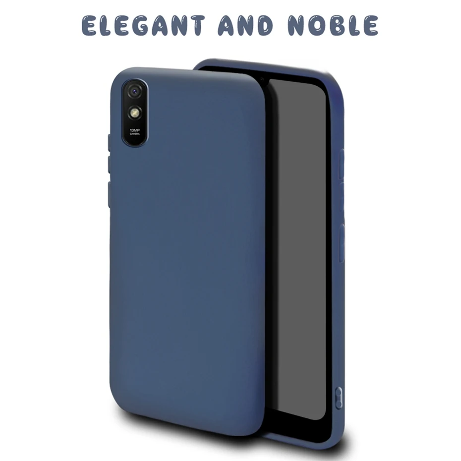 Чехол для Xiaomi Redmi 9A чехол мягкий матовый Силиконовый накладка чехлы телефонов 9 A