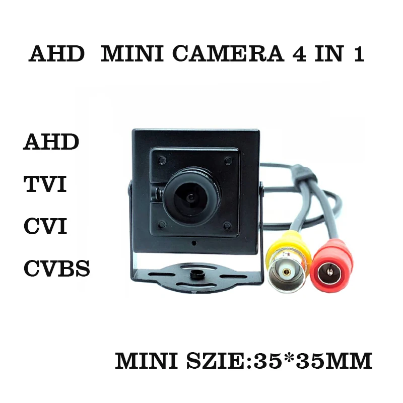 1080P AHD камера AHD CVI TVI аналоговая камера 4 в 1 маленькая cctv камера 2mp камера безопасности Мини ahd cctv камера 1080p ahd камера