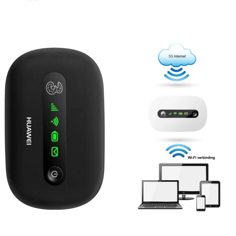 Мобильный беспроводной роутер HUAWEI E5200W 3G карманная точка доступа Mifi 2100 МГц со