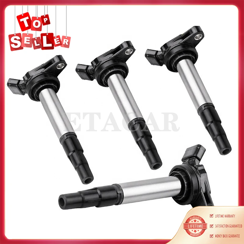 

Катушки зажигания 90919-C2005 90919-02252, 4 шт., подходит для TOYOTA COROLLA 2008 2009 2010 2011 2012 2013 л l4 UF596