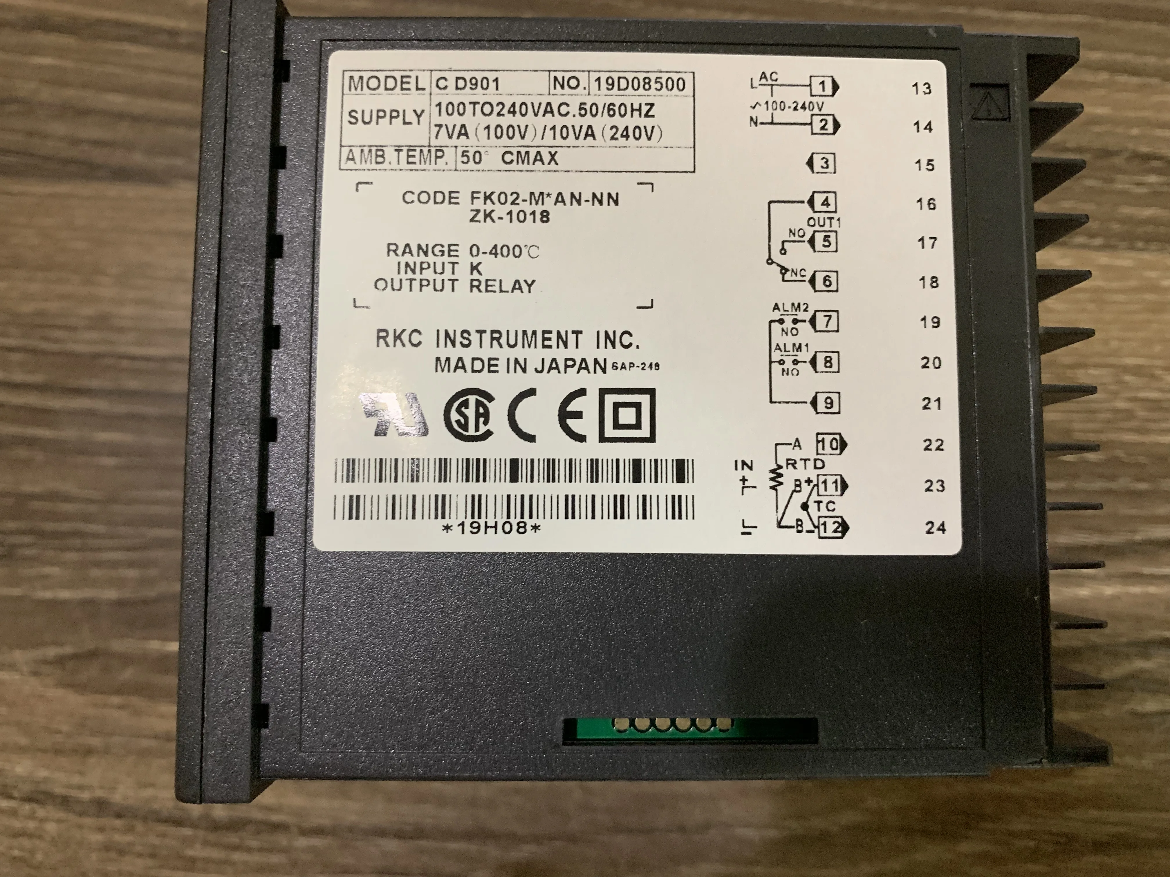 RKC термостат CD901 полный входной интеллектуальный ПИД-регулятор температуры Cd902 регулятор температуры CD901FK02-M * AN-nn