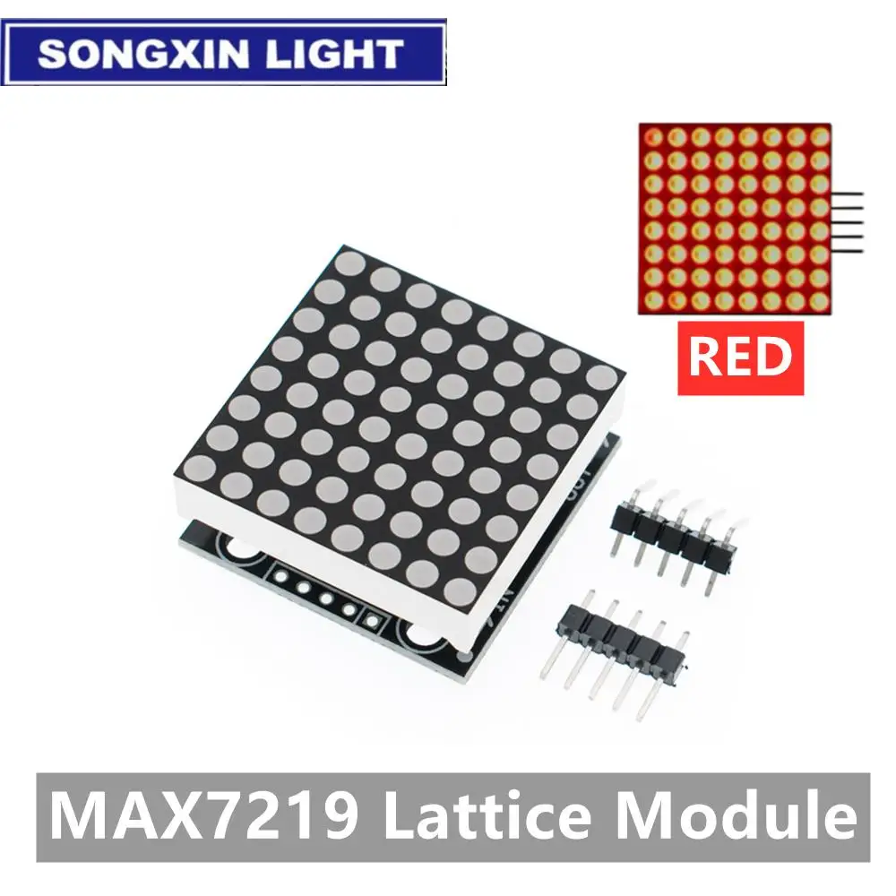 1 шт. SAMIORE ROBOT MAX7219 матричный модуль микроконтроллера дисплея готовая продукция (lan)