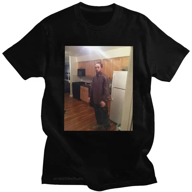 Cool Robert Pattinson Standing Meme T Shirt Men Short Sleeve Cotton T-Shirt Summer Rob Tee Tops Streetwear Tshirts Camisas