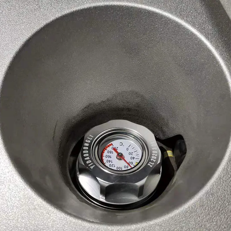 Алюминиевая Автомобильная крышка для топливного бака с датчиком температуры