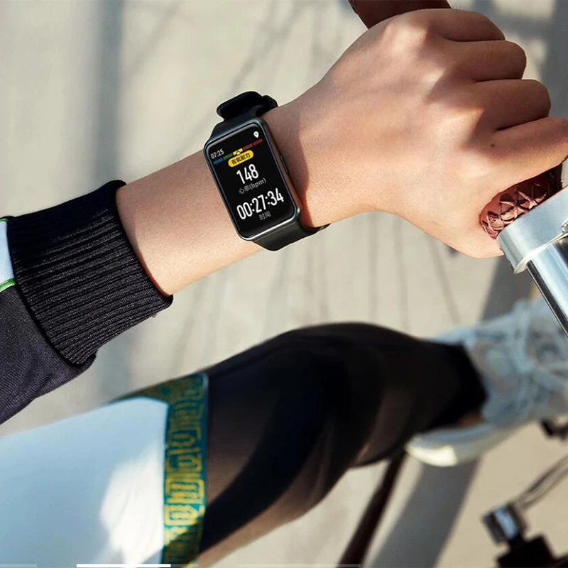 Silicone Band For Huawei Watch FIT Strap Smartwatch Accessories Replacement Wristband Belt bracelet Huawei Watch fit 2021 Strap