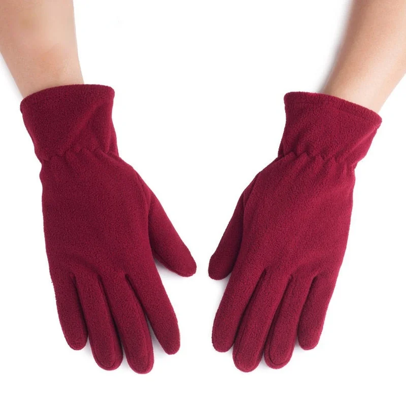 

Men's and Women's Winter Gloves Driving Warm Riding Bicycles Motorcycles Touch Screen Fleece Outdoor Cold-proof Work bike Gloves