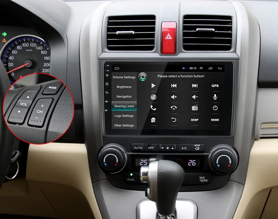Jansite 4G Wifi RDS " автомобильное радио Android для Honda 2007-2011 HIFI 2G+ 32G мультимедиа сенсорного экрана видеоплееры с рамкой