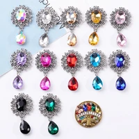 pendant bow alloy hair accessories wedding accessories wholesale 10pcs european and american retro baroque court feng shui drop