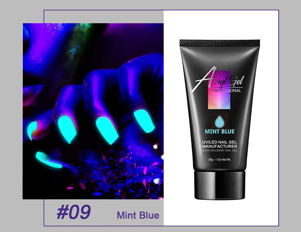 Sexymix цвета 30 г кристаллический удлиняющий УФ-гель для наращивания ногтей светодиодный гель для дизайна ногтей Маникюрные наконечники желе акриловый строительный УФ-гель для ногтей