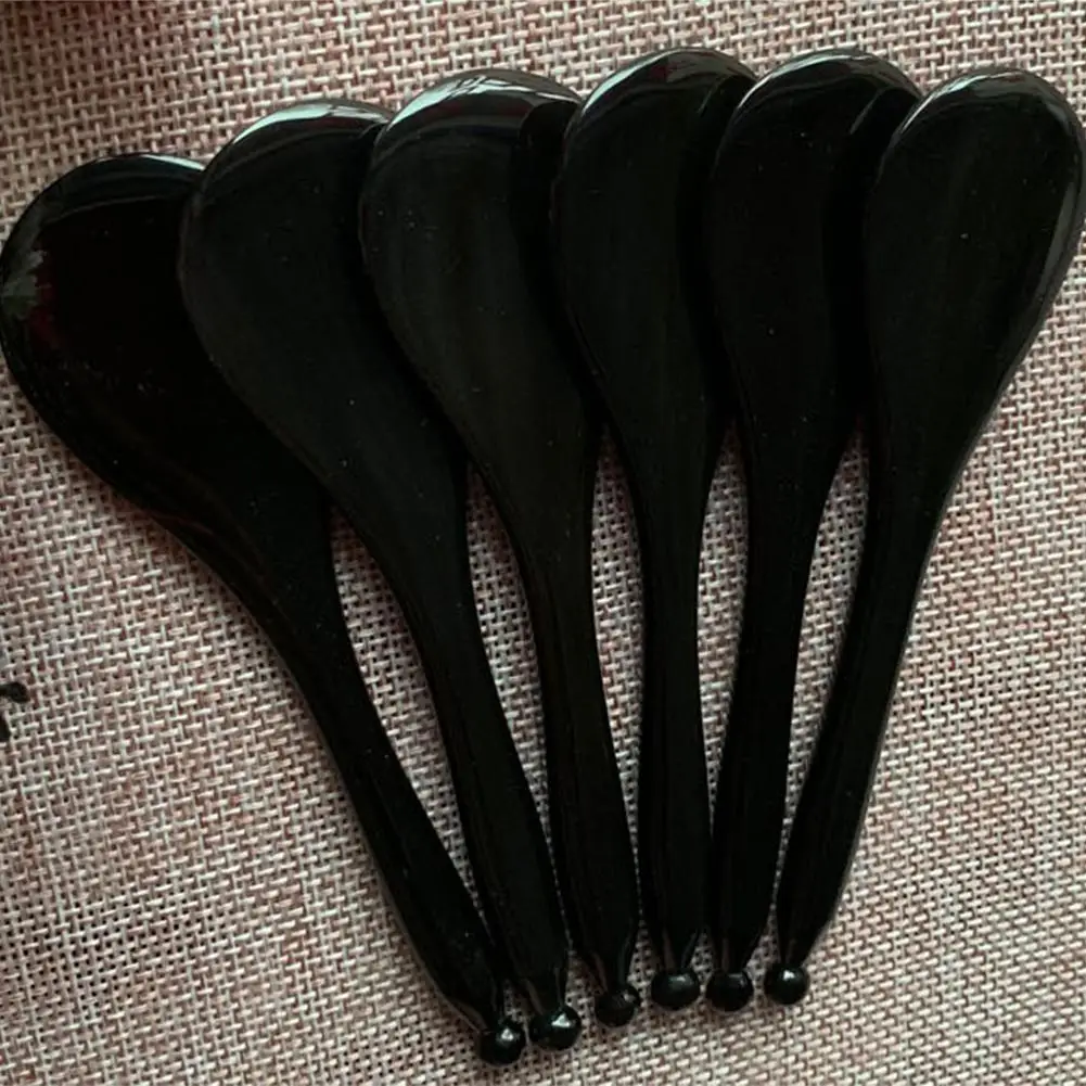 

1PC Manual Back Massage Tool Natural Black Buffalo Horn Massage Tool Health Care Slimming SPA Beauty Massage Tool Scraping Plate