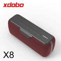 xdobo x8 60w big power bluetooth speaker portable waterproof music center tws subwoofer column dsp bass soundbar support tf aux