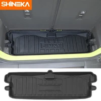 shineka car cargo liner boot tray rear trunk cover matt mat floor carpet kick pad for suzuki jimny jb64 jb74w 2019 accessories
