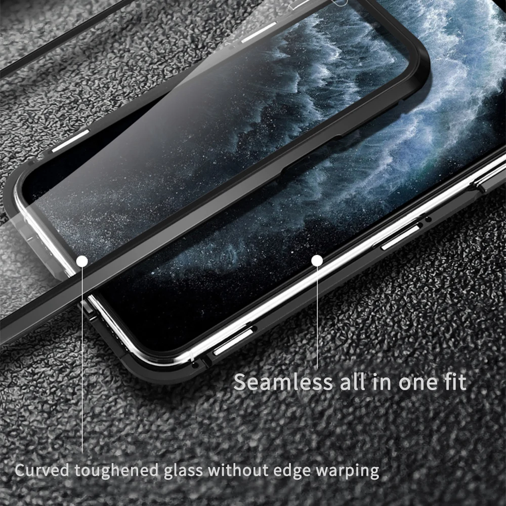 Скользящий чехол для телефона с линзами iphone 11pro max бесшовный двухсторонний